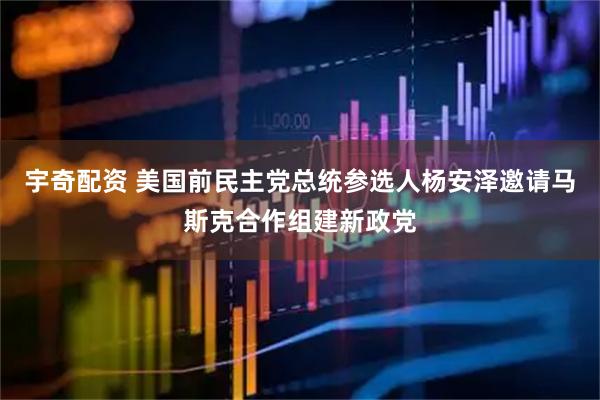 宇奇配资 美国前民主党总统参选人杨安泽邀请马斯克合作组建新政党