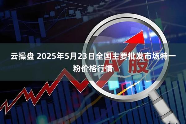 云操盘 2025年5月23日全国主要批发市场特一粉价格行情
