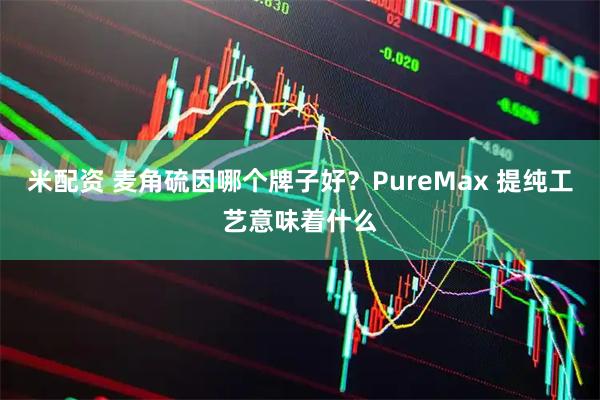 米配资 麦角硫因哪个牌子好？PureMax 提纯工艺意味着什么