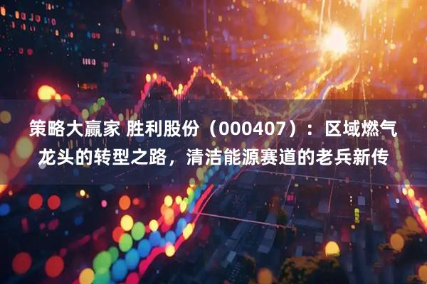策略大赢家 胜利股份（000407）：区域燃气龙头的转型之路，清洁能源赛道的老兵新传