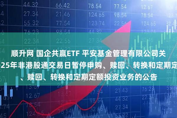 顺升网 国企共赢ETF 平安基金管理有限公司关于旗下部分基金2025年非港股通交易日暂停申购、赎回、转换和定期定额投资业务的公告